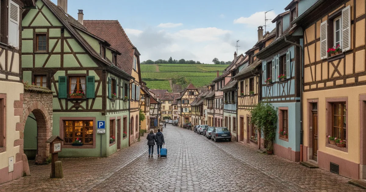 Où se garer à Riquewihr ? Hébergements avec parking